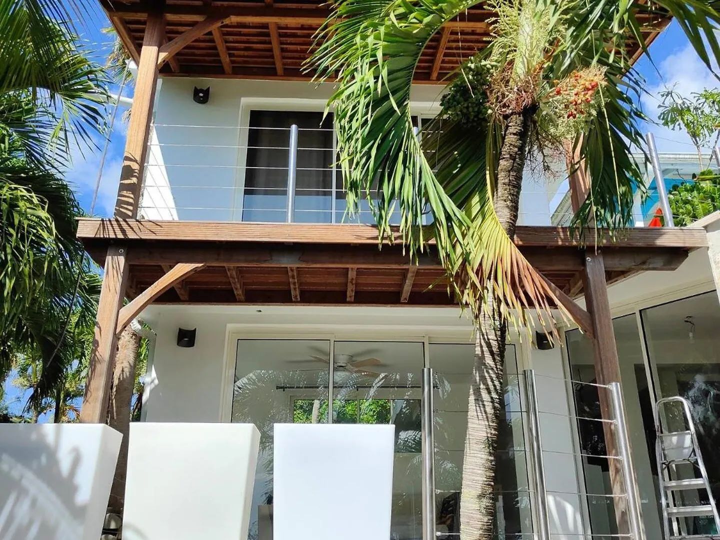 Lejlighed Jacuzzi, Sauna, Piscine Et Magnifique Vue Sur La Mer ! Vivez Le Luxe De La Dependance De La Villa Nadia Le Diamant